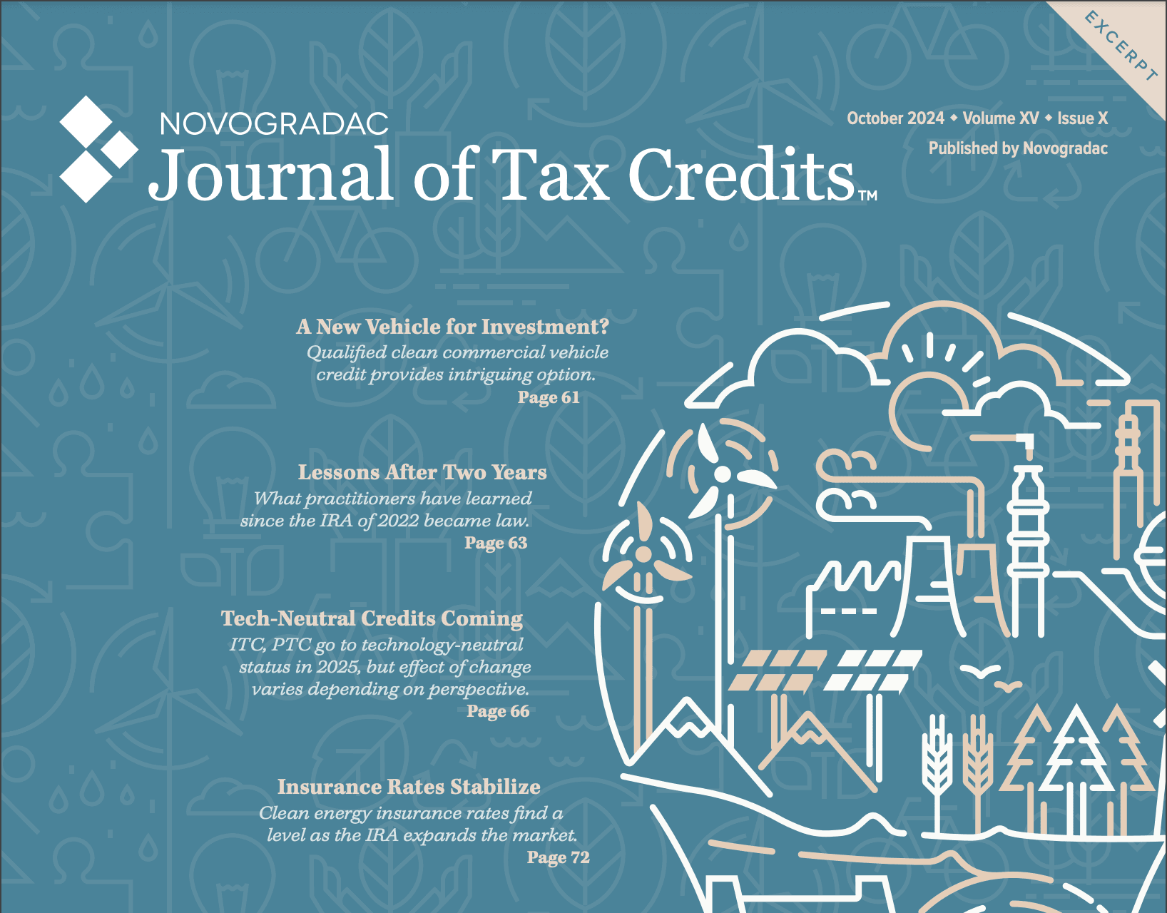 Journal of Tax Credits – October 2024